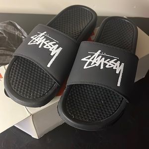 Nike STUSSY sandals used worn only twice size 10